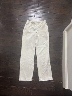 lululemon athletica Off-White Athletic Waistband Pants